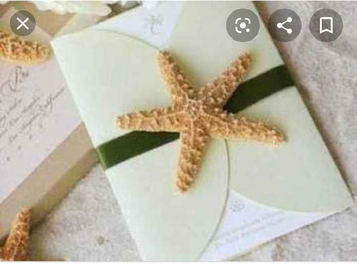 Ideas de invitaciones/ boda en la playa - 8