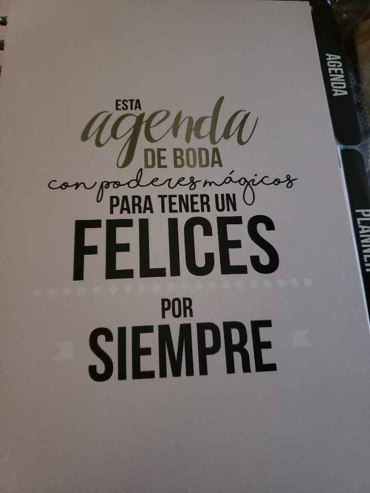 Agenda de boda - 3