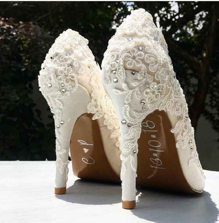 Zapatito blanco zapatito azul - 2