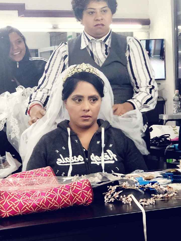 Mi prueba de maquillaje 😭 - 6
