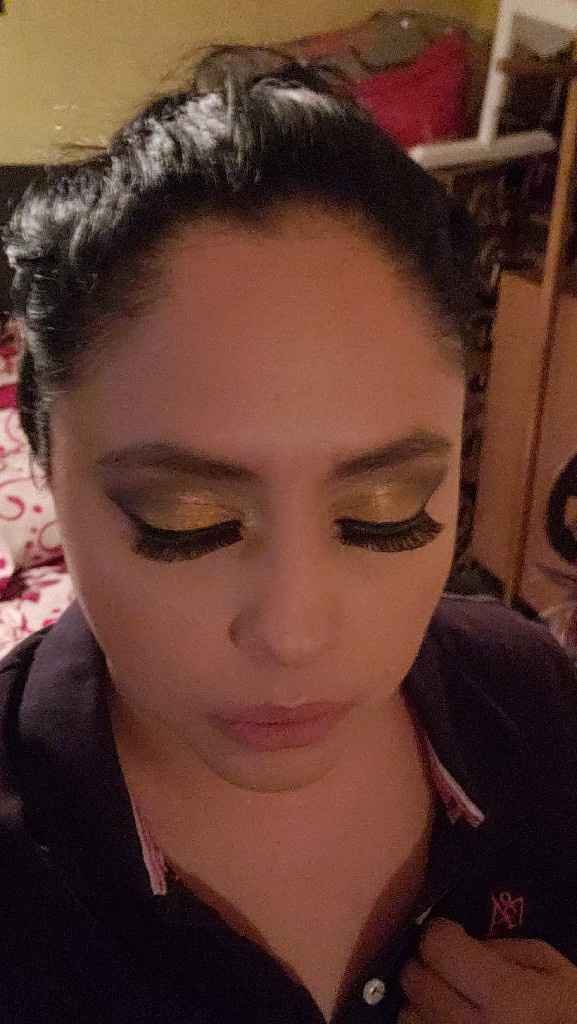 Mi prueba de maquillaje 😭 - 9