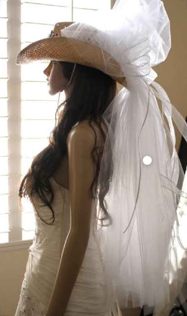 Velos con sombreros - 9