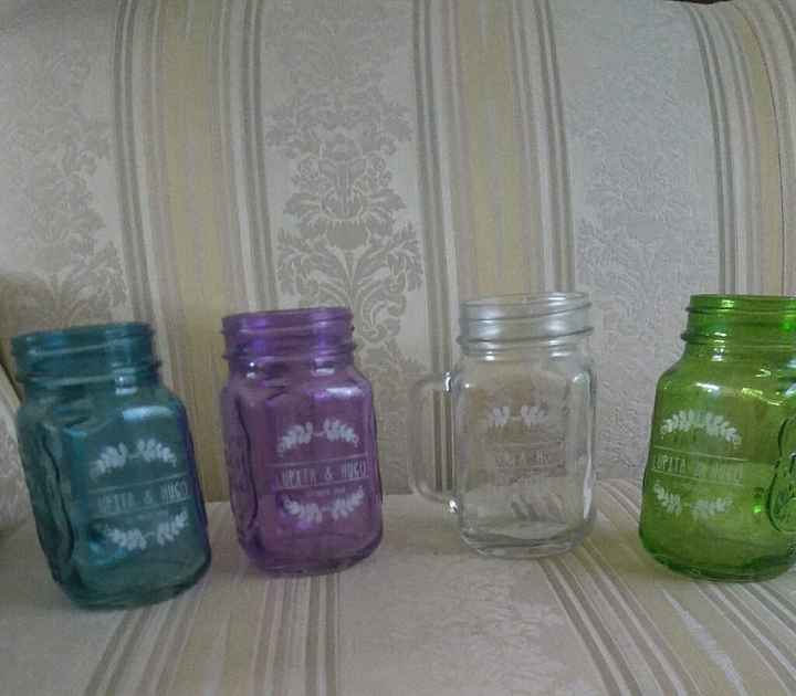 Listo los tarros personalizados - 1