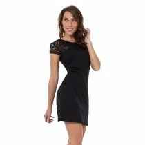 Vestido Negro Encaje