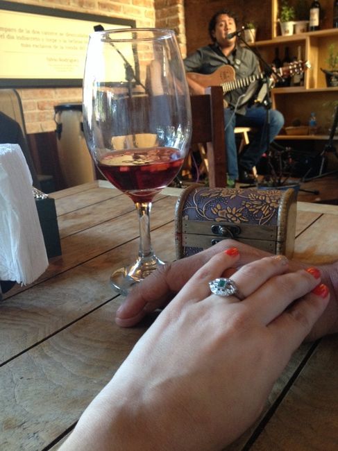 Anillo de compromiso de la familia - 1