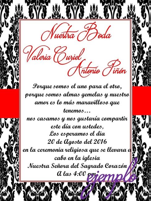 diseÃ±o de invitacion de mi boda