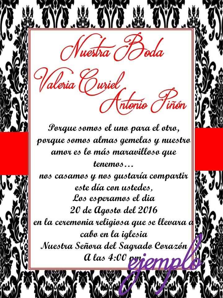 diseÃ±o de invitacion de mi boda