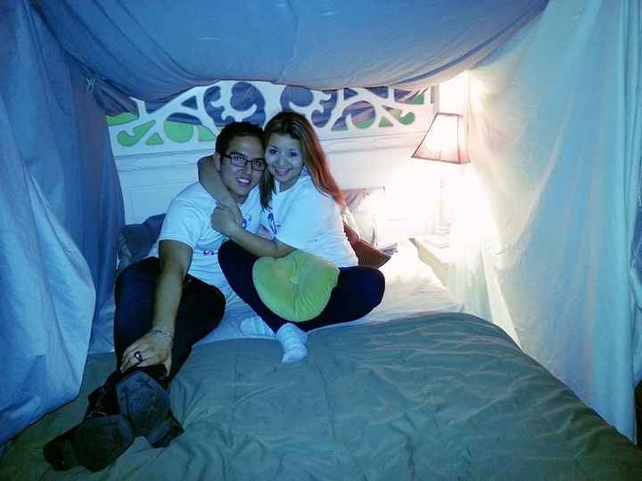 campamento en casa