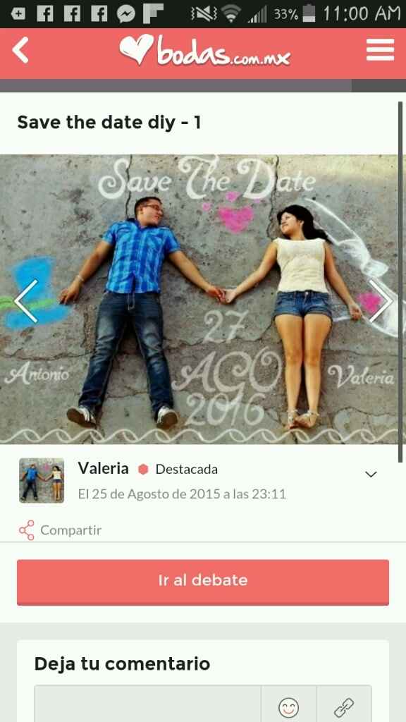 Presume tu Save the Date! - 1