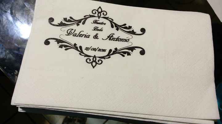 A 248 dias  servilletas personalizadas - 1