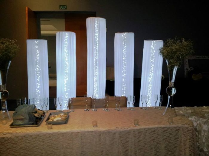 decoracion con lamparas de tela