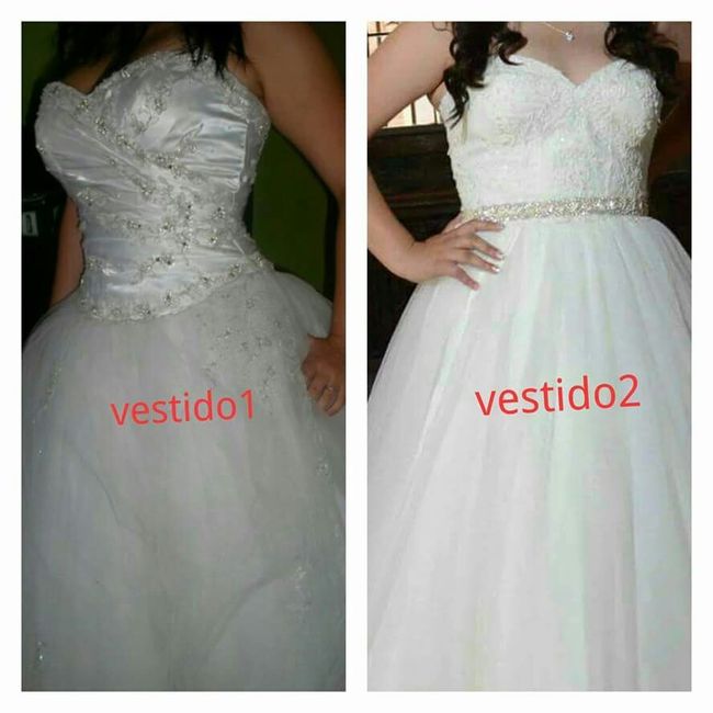 Presupuesto del vestido - 1