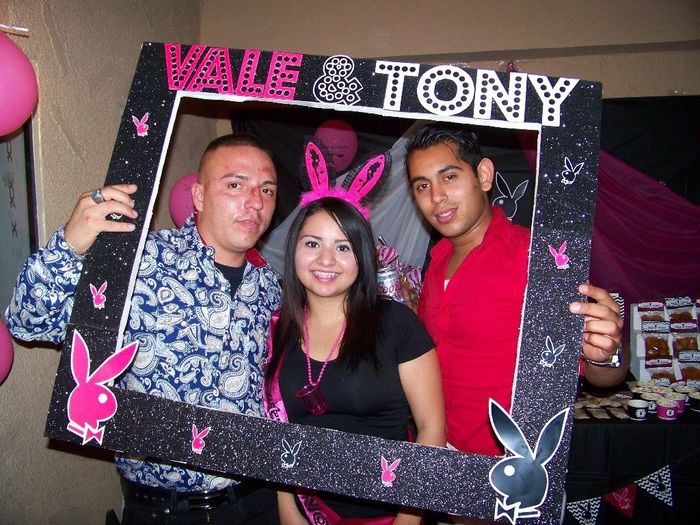 mi cuñado y un amigo