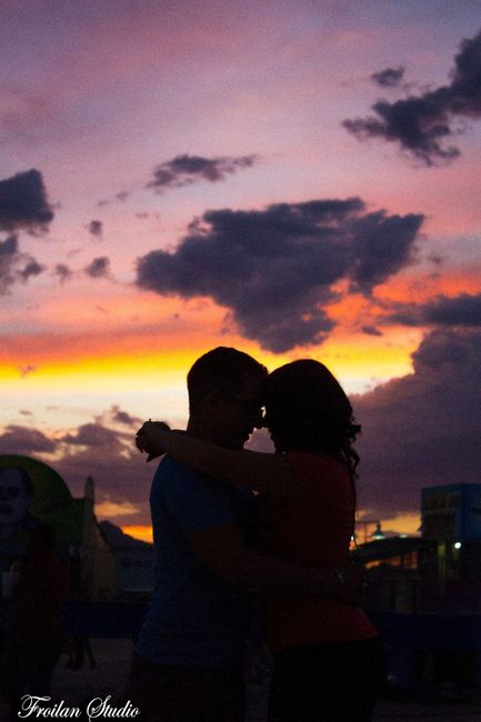 el perfecto atardecer