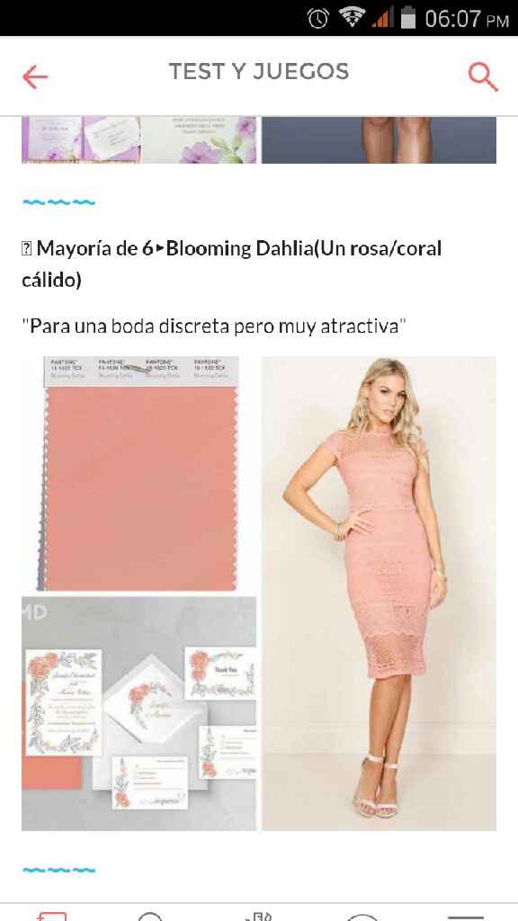 ¡Resultados! Descubre el color ideal para tu boda🌈 - 1