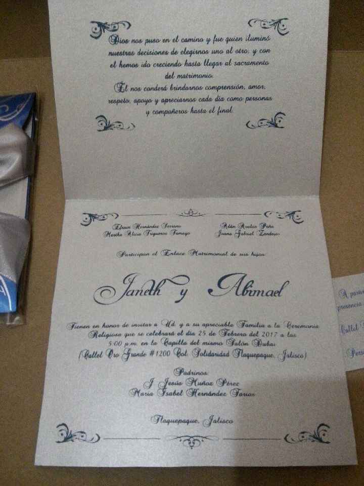 Invitaciones  listas - 1