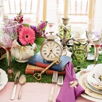 Para la decoración de las mesas