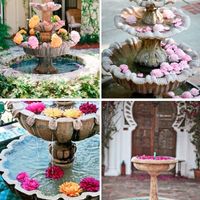 Ideas para decorar fuentes