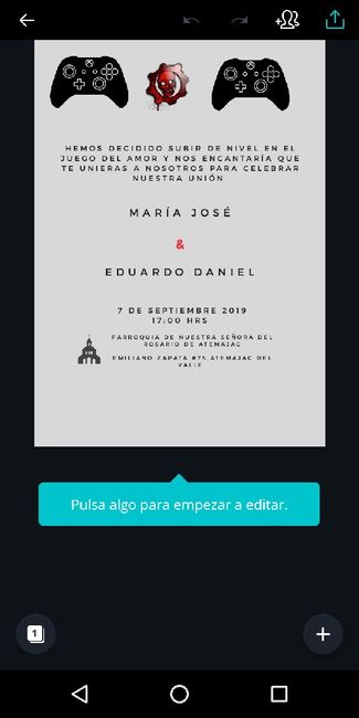 Invitaciones gamer - 1