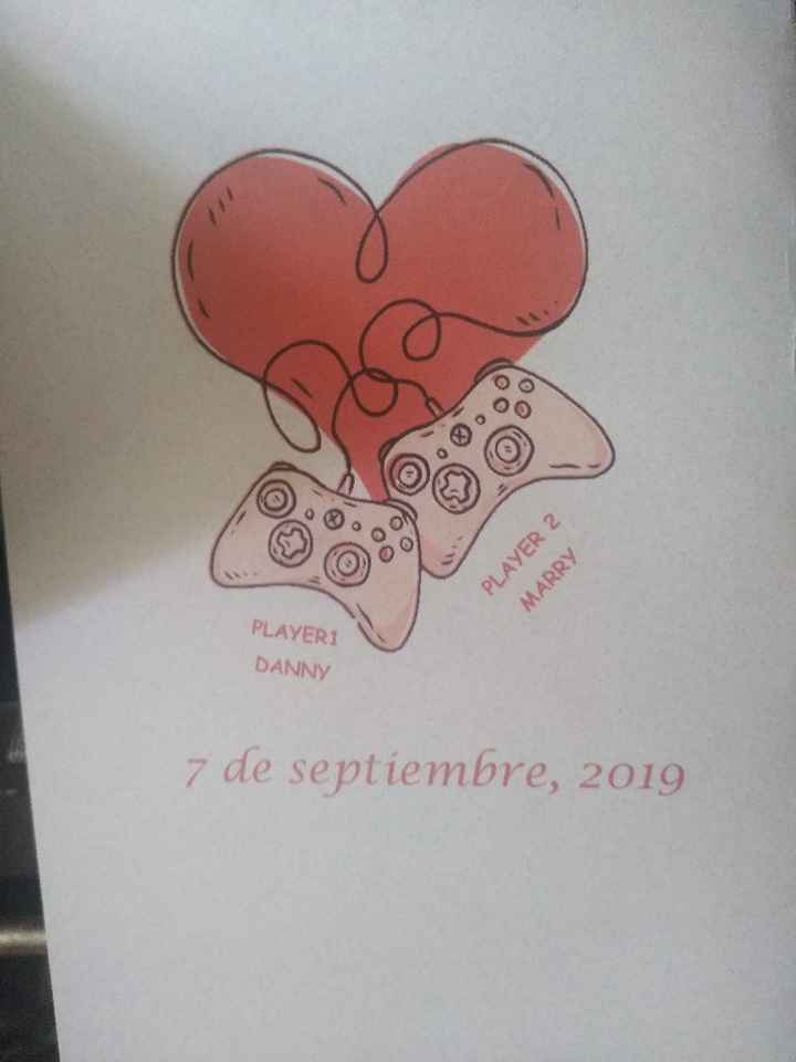 Invitaciones de boda Gears of War - 3