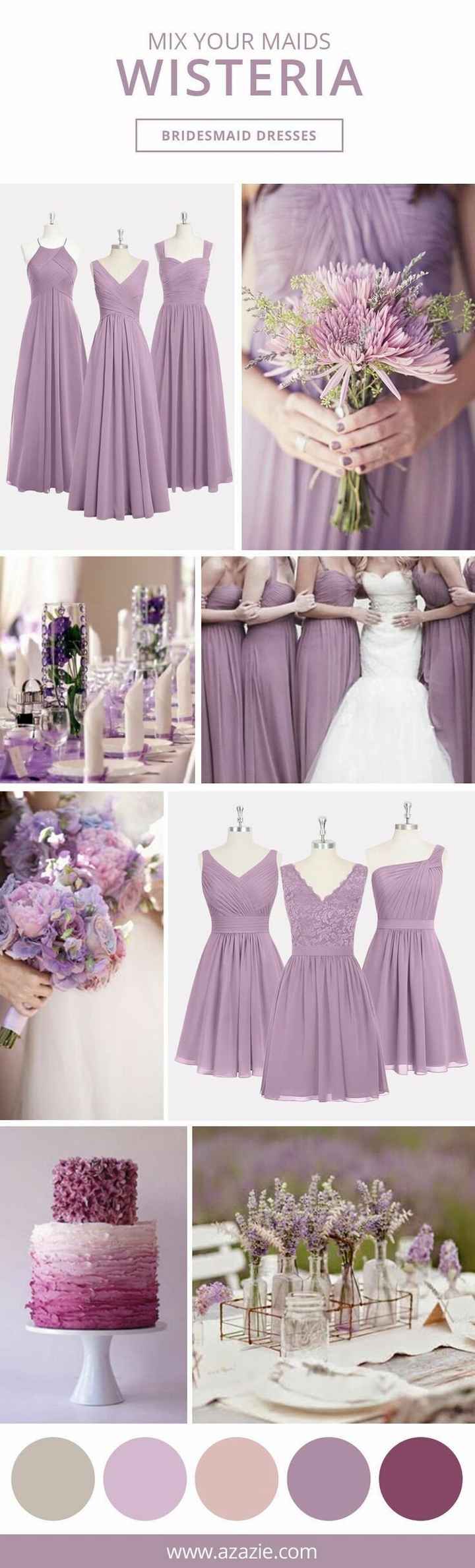 Tema colores para la boda