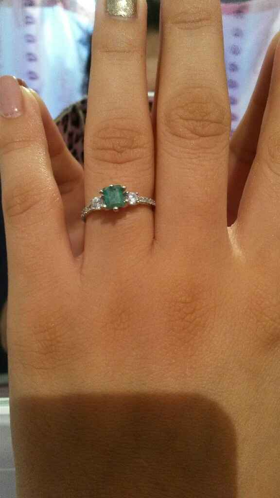 Muy feliz !! my pedida y mi anillo!! - 1