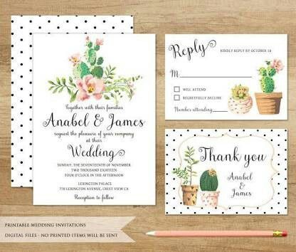 Invitaciones para la boda civil - 2