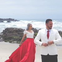Hola les comparto lo que fue mi save the date - 2