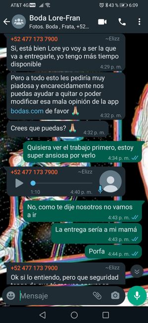 No me quieren entregar mis fotos - 1