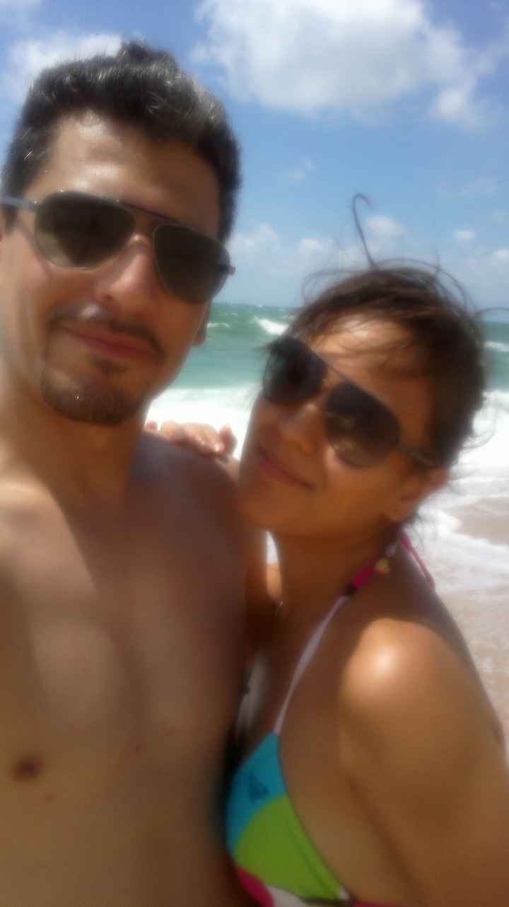 Novios en playa!!