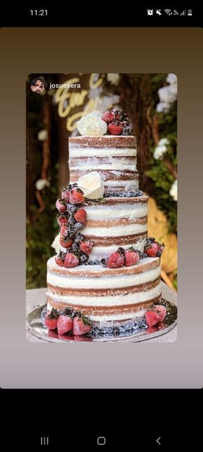 ¿Ya tienen el pastel para su boda?✅ o ❌ 3