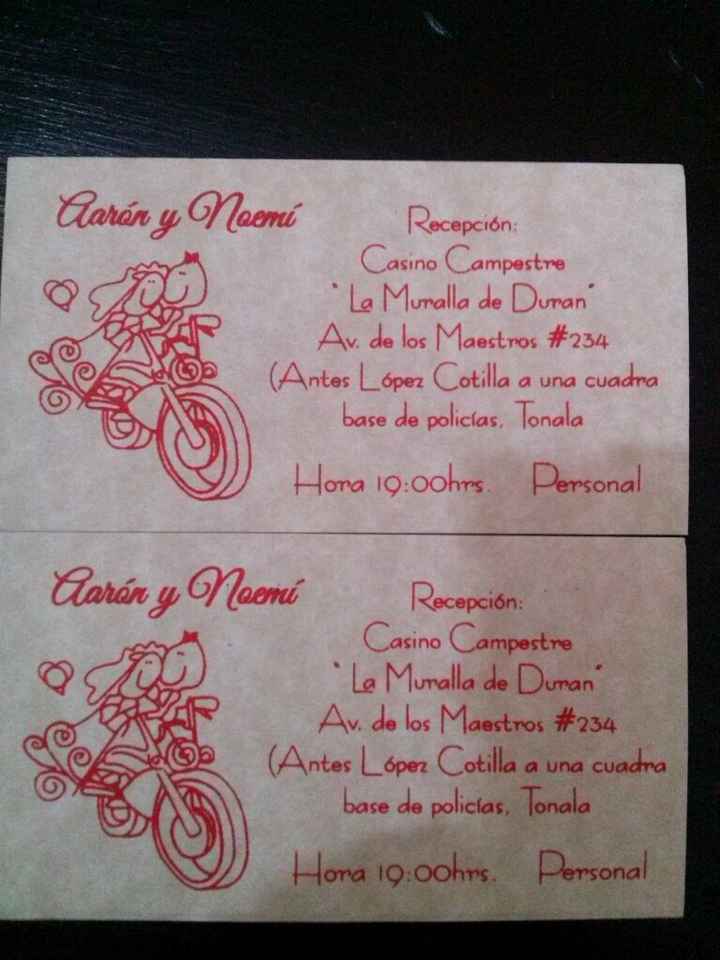 Mis invitaciones rusticas - 3