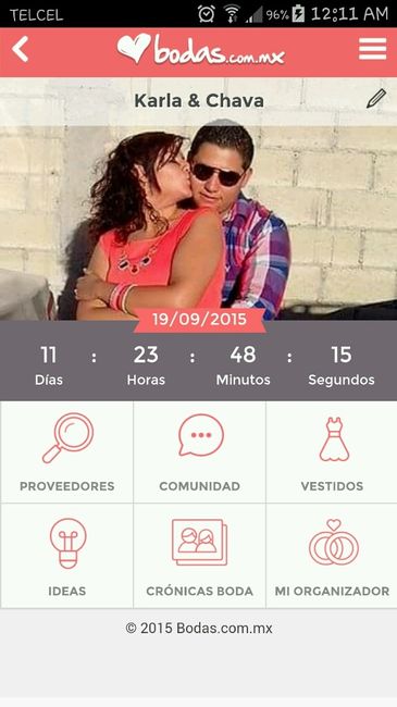 A ti cuantos días te faltan? - 1