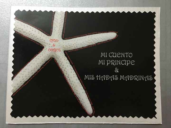 Invitacion para las damas y best man!! - 2