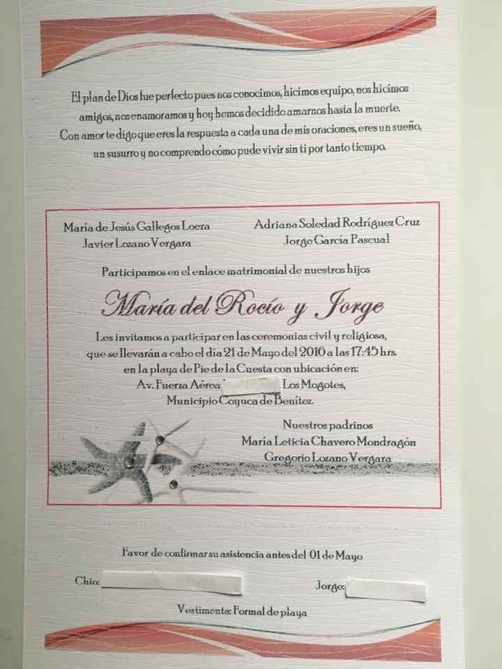 Invitaciones hechas por nosotros! el mejor resultado! - 4