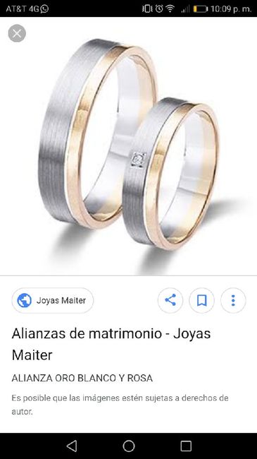Nuestras argollas 😍 - 2