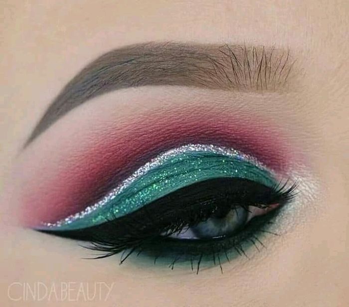Maquillaje mexicano 💚💛❤️💄 9