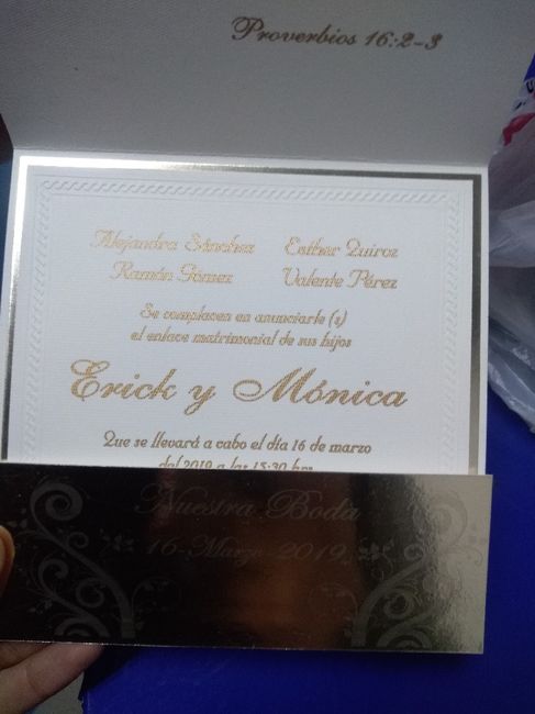 Nuestras hermosas invitaciones 😍 - 3