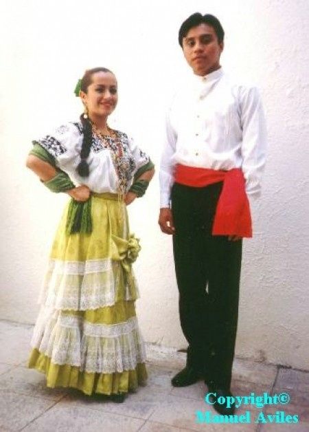 traje tipico de campeche