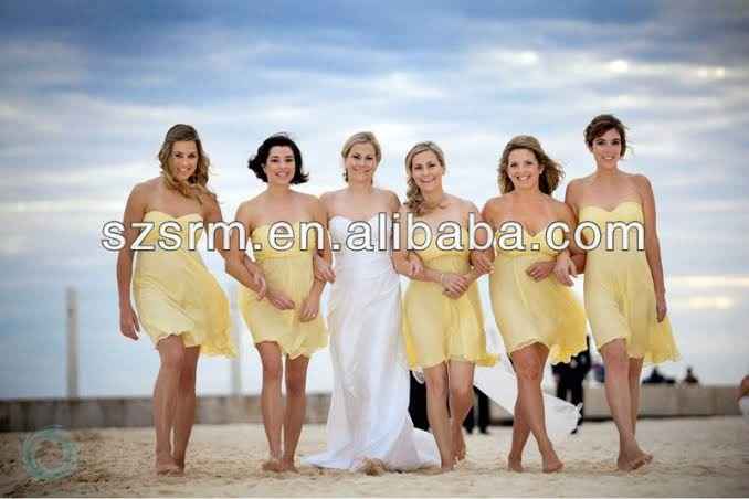 Colores para damas de honor en la playa? - 5