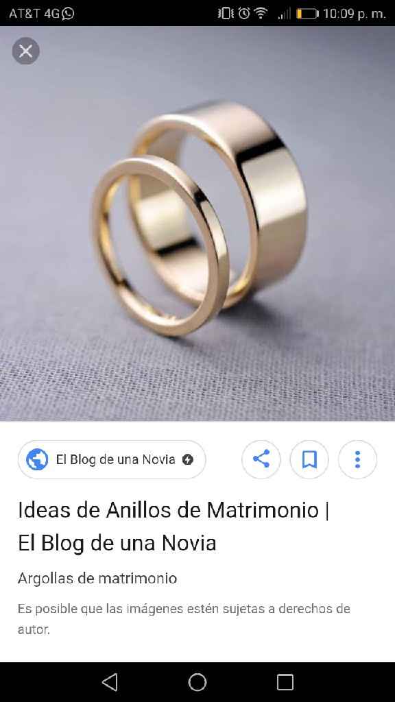 Nuestras argollas 😍 - 3
