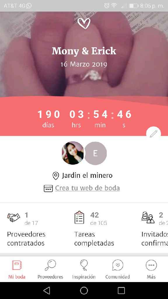 Cuantos días los separan del día  B💕💕 - 1