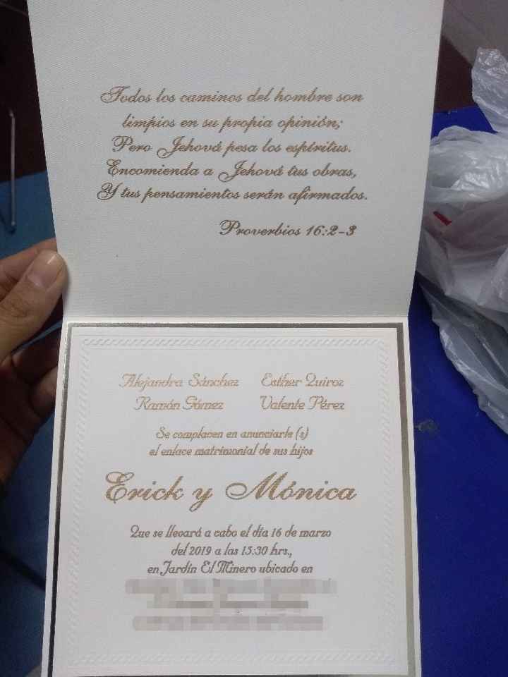 Nuestras hermosas invitaciones 😍 - 4