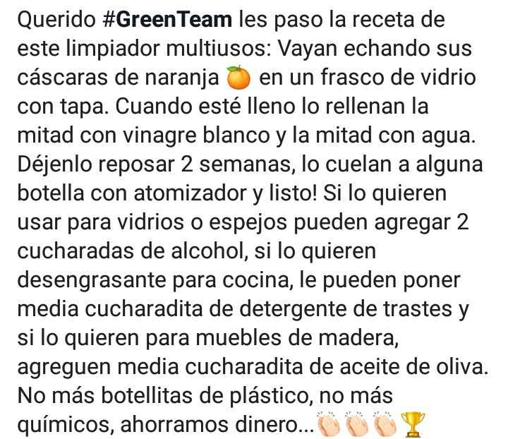 Limpiador multiusos de naranja 🍊🍊🍊 - 1