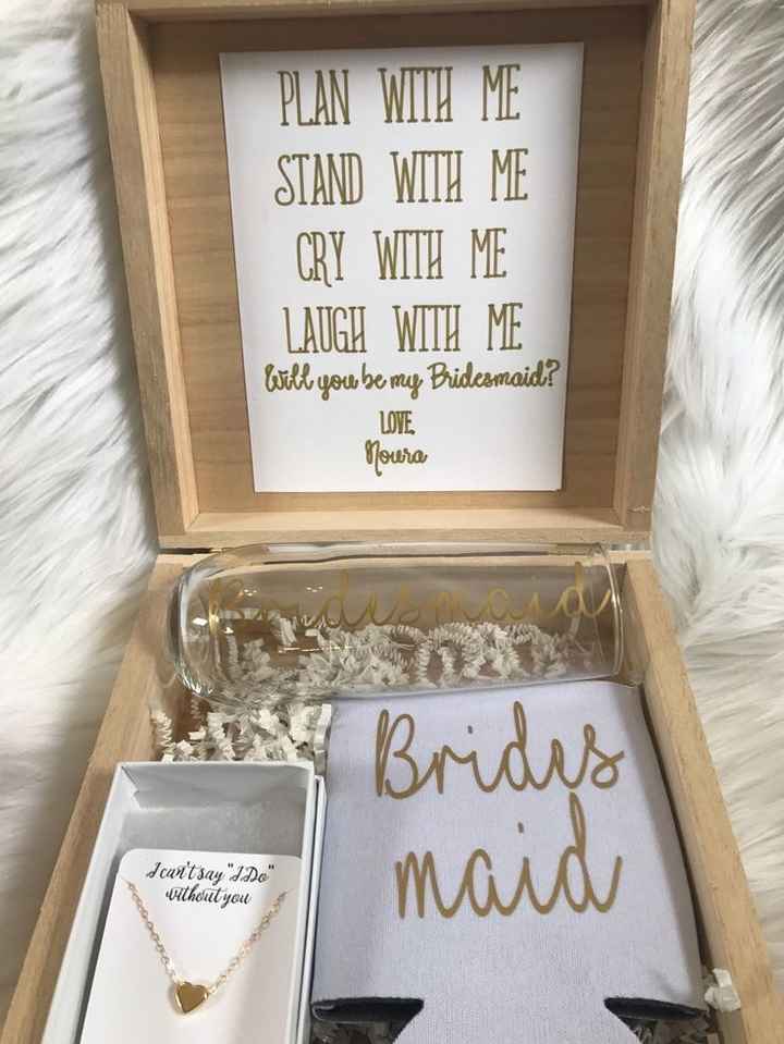 Bridesmaid Proposal box - 1