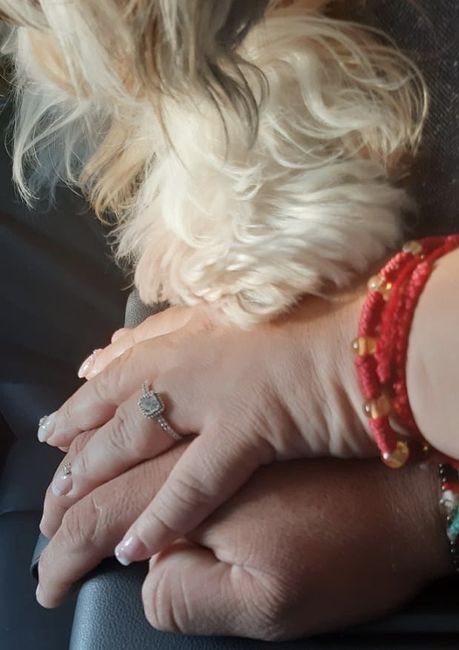Tu Anillo💍👰🤵💒 compártelo!y la foto  en que dijiste sí 💞 5