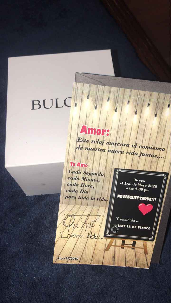 Ayudaa... Reloj de compromiso ♥ - 1