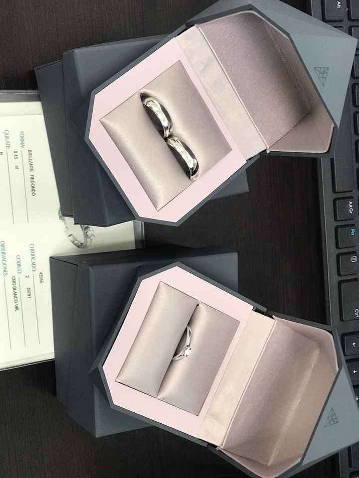 Nuestras argollas de matrimonio 💕 - 1