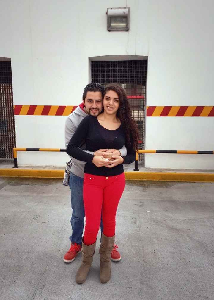 Fotos con sus prometidos - 1