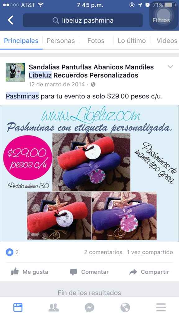 Llegaron las pashminas - 1